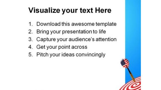 Hit Target Business PowerPoint Templates And PowerPoint Backgrounds 0411