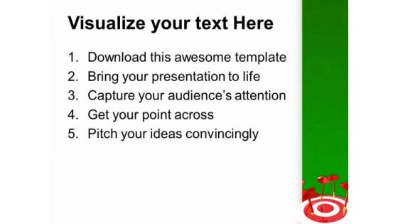 Hit Target With Single Shot Business PowerPoint Templates Ppt Backgrounds For Slides 0413