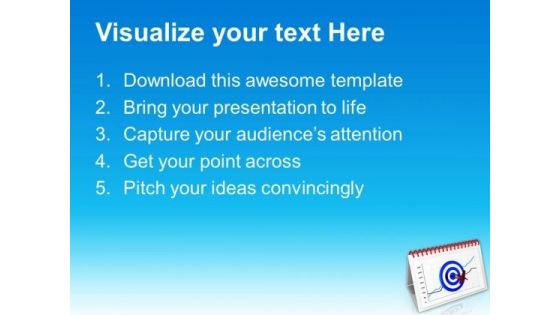 Hit The Target For Successful Business PowerPoint Templates Ppt Backgrounds For Slides 0613