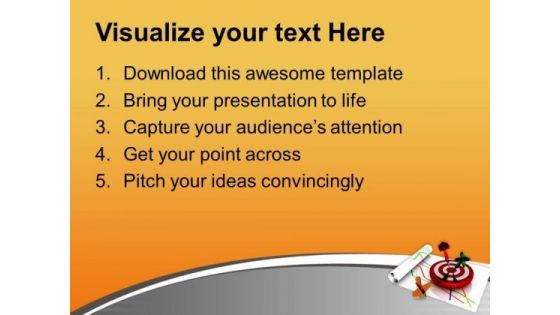 Hitting Target Is Important In Business PowerPoint Templates Ppt Backgrounds For Slides 0713