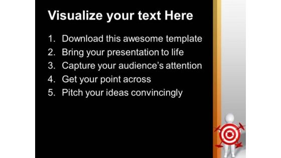 Hold All Your Business Target PowerPoint Templates Ppt Backgrounds For Slides 0713