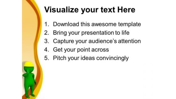 Hold For The Safety Sign PowerPoint Templates Ppt Backgrounds For Slides 0713