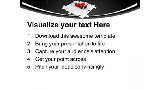 Hold Hand Of Technology And Get Success PowerPoint Templates Ppt Backgrounds For Slides 0713