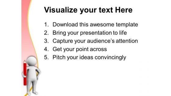 Hold Right Way Of Writing PowerPoint Templates Ppt Backgrounds For Slides 0713