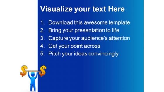 Holding Dollar01 Finance PowerPoint Themes And PowerPoint Slides 0811