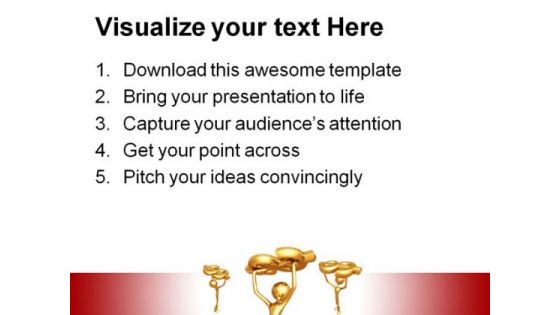 Holding Dollar Finance PowerPoint Templates And PowerPoint Backgrounds 0811