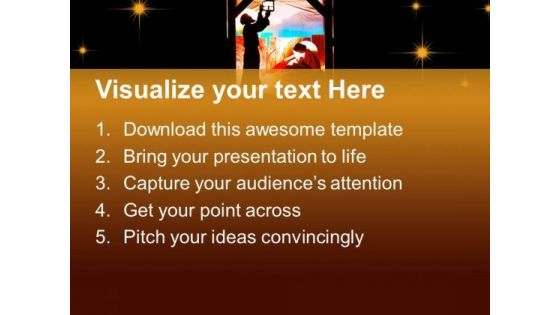 Holy Family Christian PowerPoint Templates And PowerPoint Themes 0812