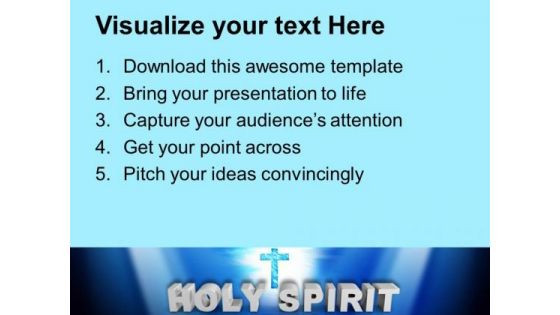 Holy Spirit Christianity PowerPoint Templates Ppt Backgrounds For Slides 1112
