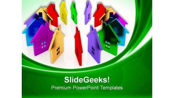 Home For Sale Real Estate PowerPoint Templates And PowerPoint Themes 0812