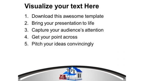 Home For Sale Real Estate PowerPoint Templates Ppt Backgrounds For Slides 0213