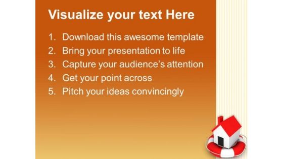 Home In Rescue Real Estate PowerPoint Templates And PowerPoint Themes 0812