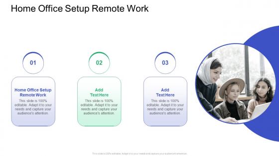 Home Office Setup Remote Work In Powerpoint And Google Slides Cpb