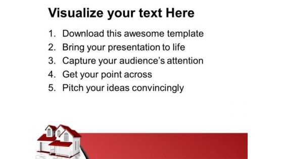 Home Plan Architecture PowerPoint Templates Ppt Backgrounds For Slides 1212