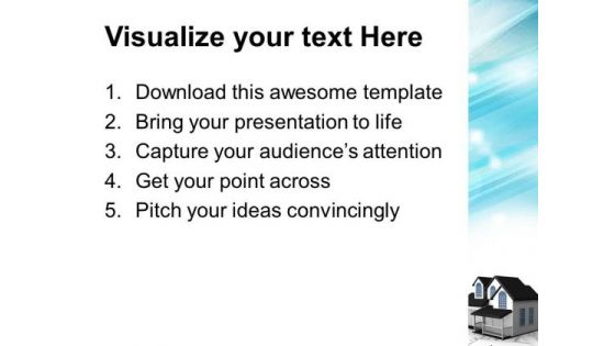 Home Plans Architecture PowerPoint Templates And PowerPoint Themes 1112