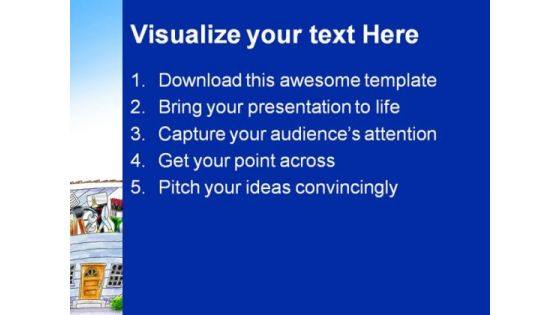 Home Project Construction PowerPoint Themes And PowerPoint Slides 0511
