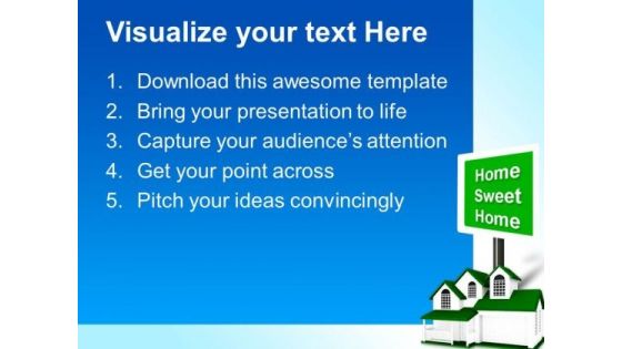 Home Real Estate Concept PowerPoint Templates And PowerPoint Themes 0812