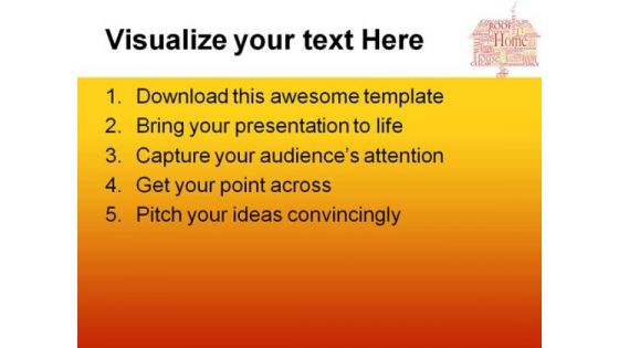 Home Real Estate PowerPoint Templates And PowerPoint Backgrounds 0711