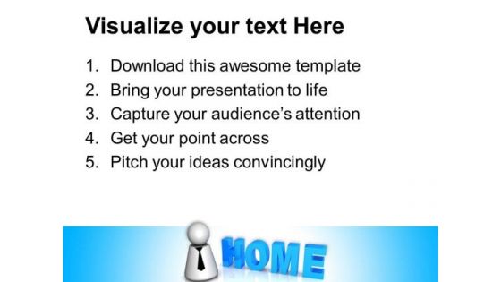 Home Real Estate PowerPoint Templates And PowerPoint Themes 0812