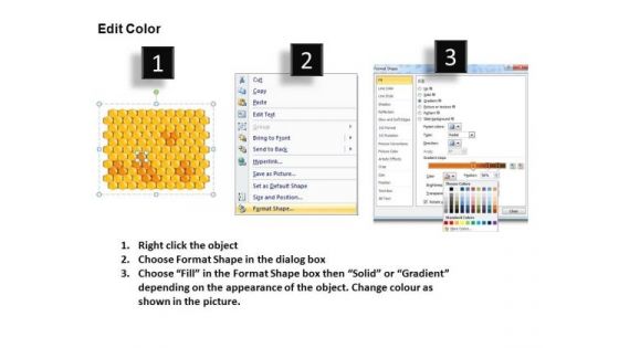 Honey Combs PowerPoint Background Slides