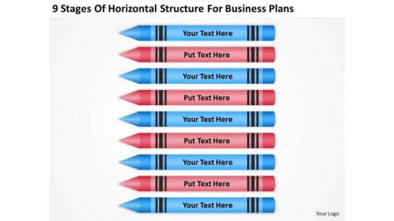 Horizontal Structure For Business Plans Ppt Proposal Examples PowerPoint Slides