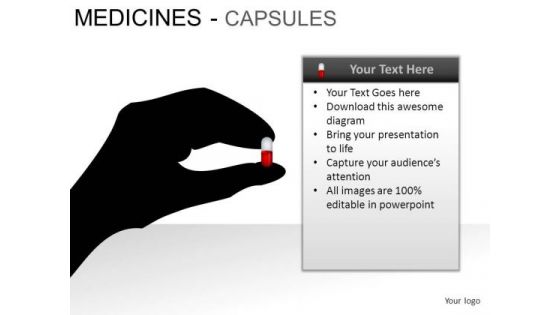Hospital Medical Capsules PowerPoint Slides And Ppt Diagram Templates