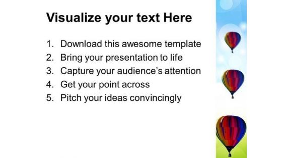 Hot Air Ballon Abstract PowerPoint Templates And PowerPoint Themes 0512