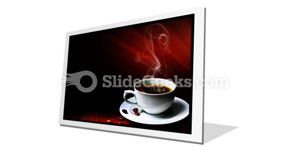 Hot Coffee PowerPoint Icon F