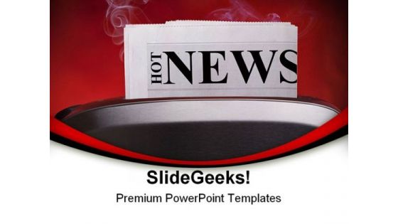 Hot News Advertising PowerPoint Themes And PowerPoint Slides 0311