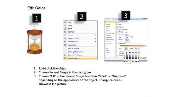 Hourglass Deadline Near PowerPoint Ppt Slides