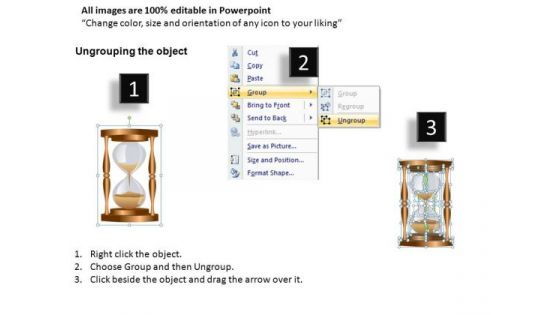 Hourglass Sand PowerPoint Ppt Templates