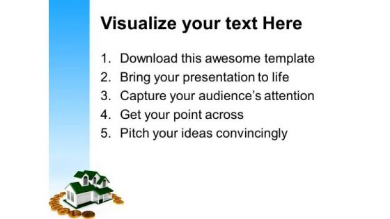 House And Money Finance PowerPoint Templates And PowerPoint Themes 1112