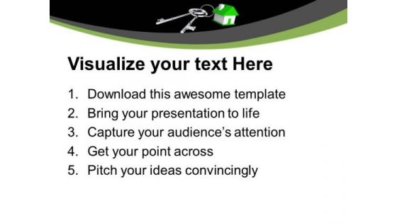House Keys PowerPoint Templates Ppt Backgrounds For Slides 0413