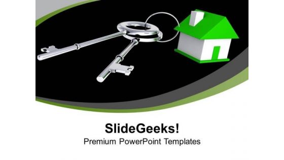 House Keys PowerPoint Templates Ppt Backgrounds For Slides 0413 House Keys PowerPoint Templates Ppt Backgrounds For Slides 0413