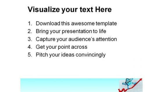 House Prices Up Real Estate PowerPoint Themes And PowerPoint Slides 0711