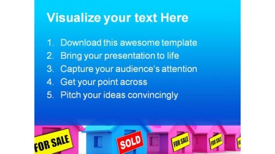 Houses For Sale Real Estate PowerPoint Templates And PowerPoint Backgrounds 0511