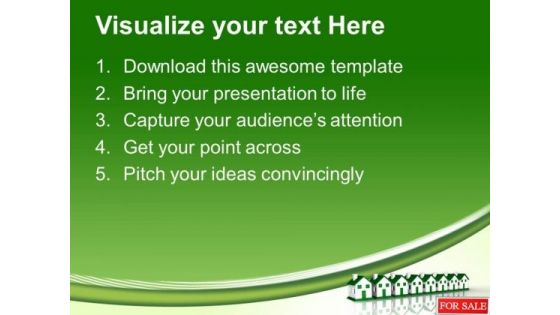 Houses For Sale Real Estate PowerPoint Templates And PowerPoint Themes 1112