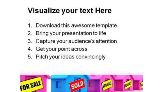 Houses For Sale Real Estate PowerPoint Themes And PowerPoint Slides 0511