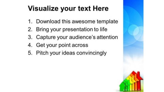 Housing Energy Efficiency Nature PowerPoint Templates And PowerPoint Themes 0812