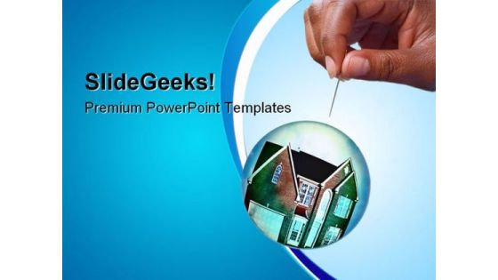 Housing Market Real Estate PowerPoint Templates And PowerPoint Backgrounds 0711