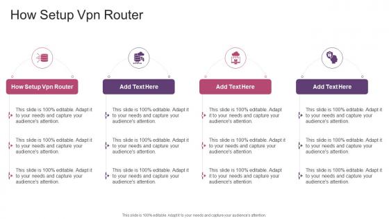 How Setup VPN Router In Powerpoint And Google Slides Cpb