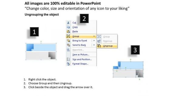 How To Draw Business Process Diagram Post It Notes 2 Stages PowerPoint Slides