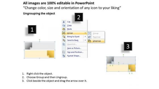 How To Draw Business Process Diagram Post It Notes 2 Stages Ppt PowerPoint Slides