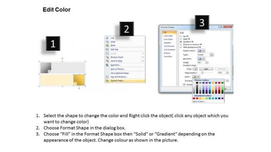 How To Draw Business Process Diagram Post It Notes 2 Stages Ppt PowerPoint Slides