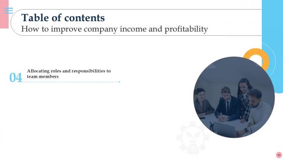 How To Improve Company Income And Profitability Ppt Presentation Strategy CD V