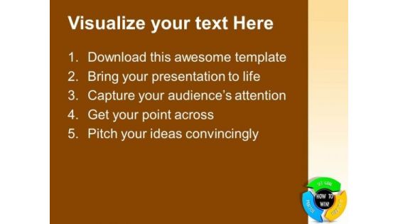 How To Win Set Goals PowerPoint Templates And PowerPoint Themes 1012
