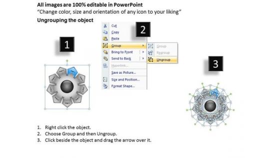 Hub And Spoke Comparison Diagram Examples Of Business Plan PowerPoint Templates