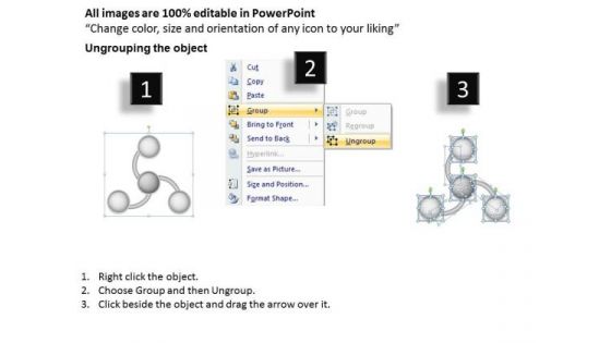 Hub And Spoke Distribution Network 3 Stages Business Plans PowerPoint Templates