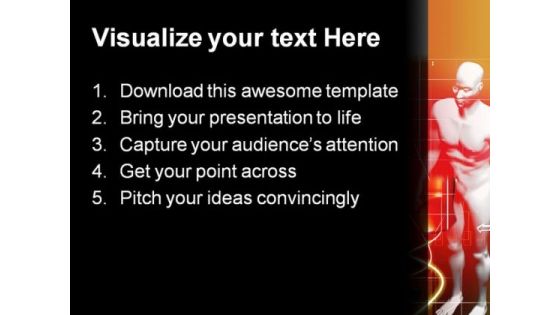 Human Body Science PowerPoint Themes And PowerPoint Slides 0211