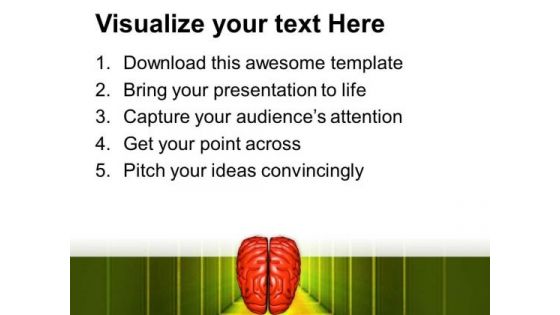Human Brain Is Intelligent PowerPoint Templates Ppt Backgrounds For Slides 0513