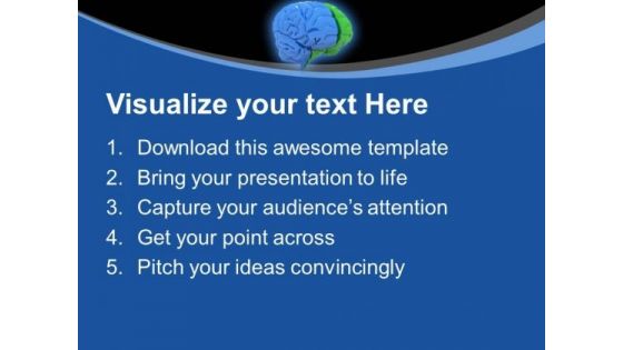 Human Brain Is Very Important PowerPoint Templates Ppt Backgrounds For Slides 0713